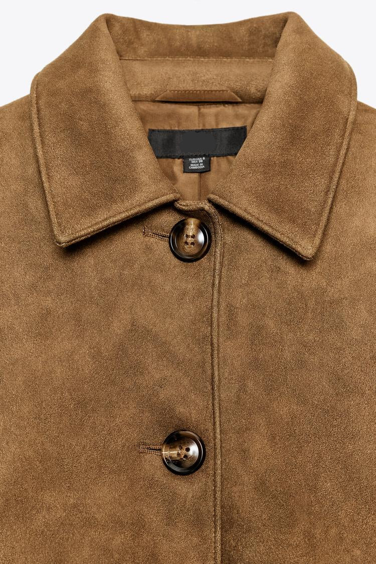 Chaqueta de cuello solapa