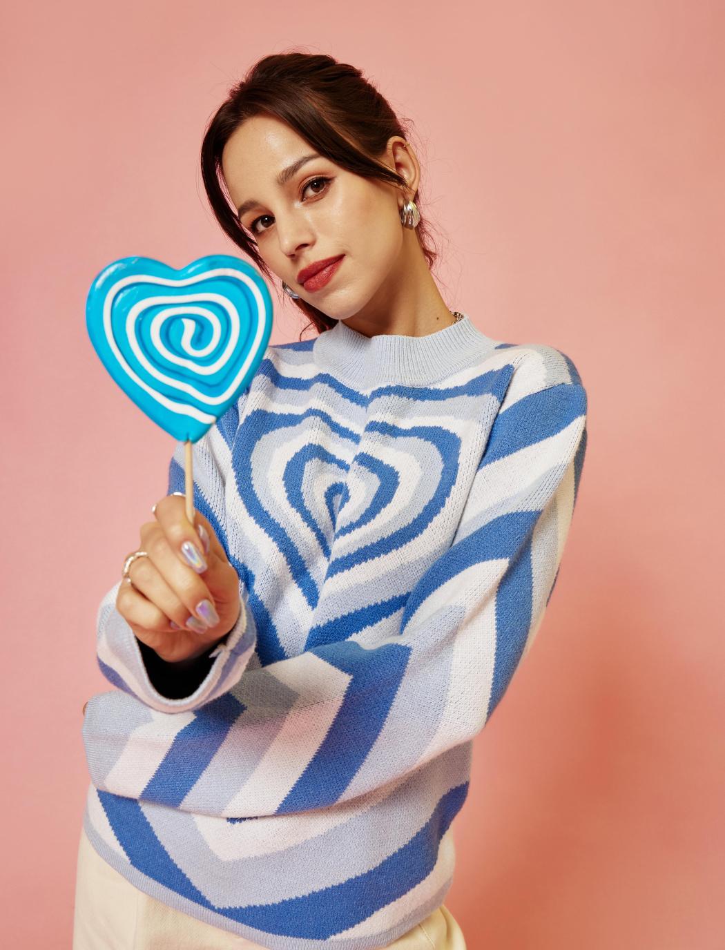 Love | Suéter Onda de Corazón