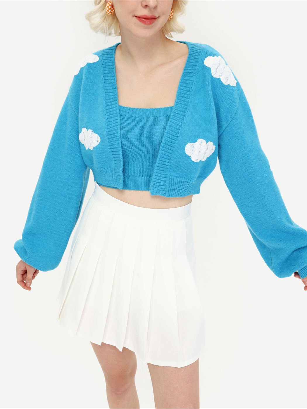 Falda skater «Go with the Flow»