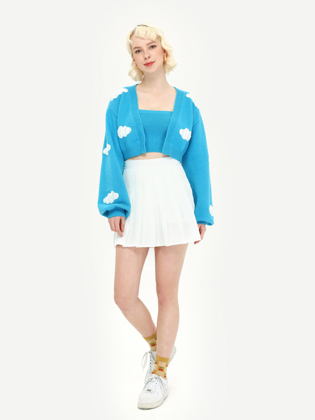 Falda skater «Go with the Flow»
