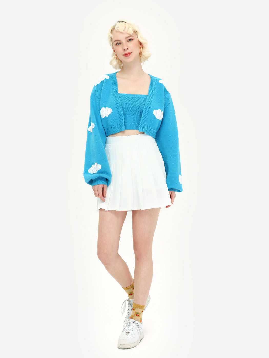 Falda skater «Go with the Flow»