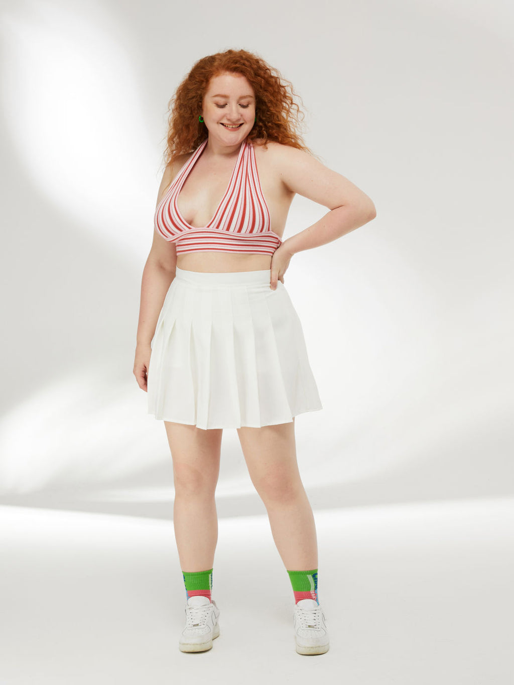 Falda skater «Go with the Flow»