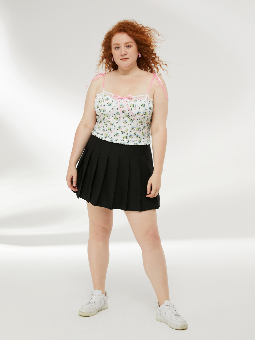 Falda skater «Go with the Flow»