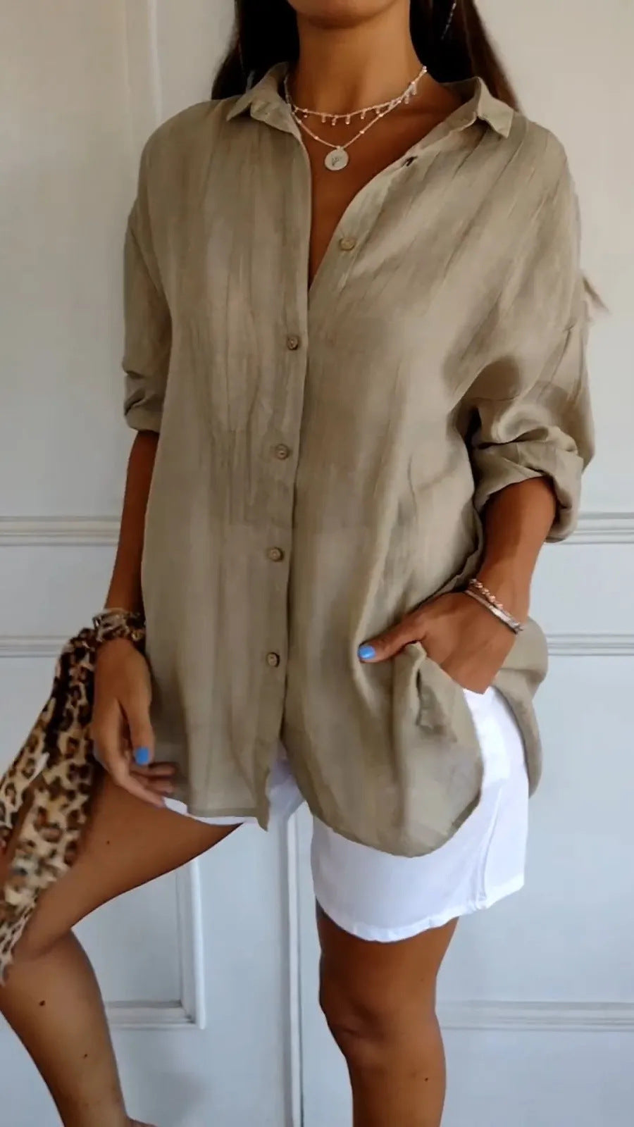 Blusa Oversize ligera