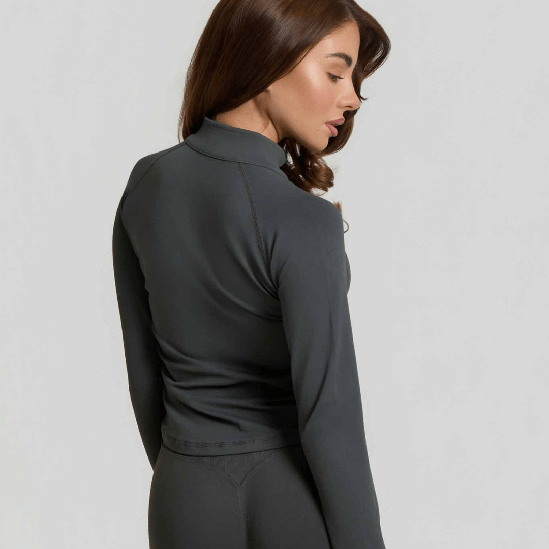 Chaqueta Zip| Slate Grey