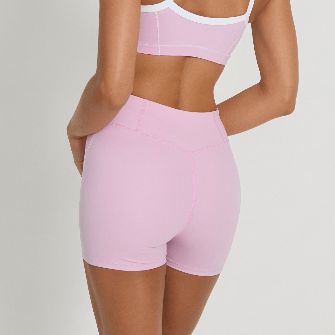 Shorts Contraste | Dusty Pink