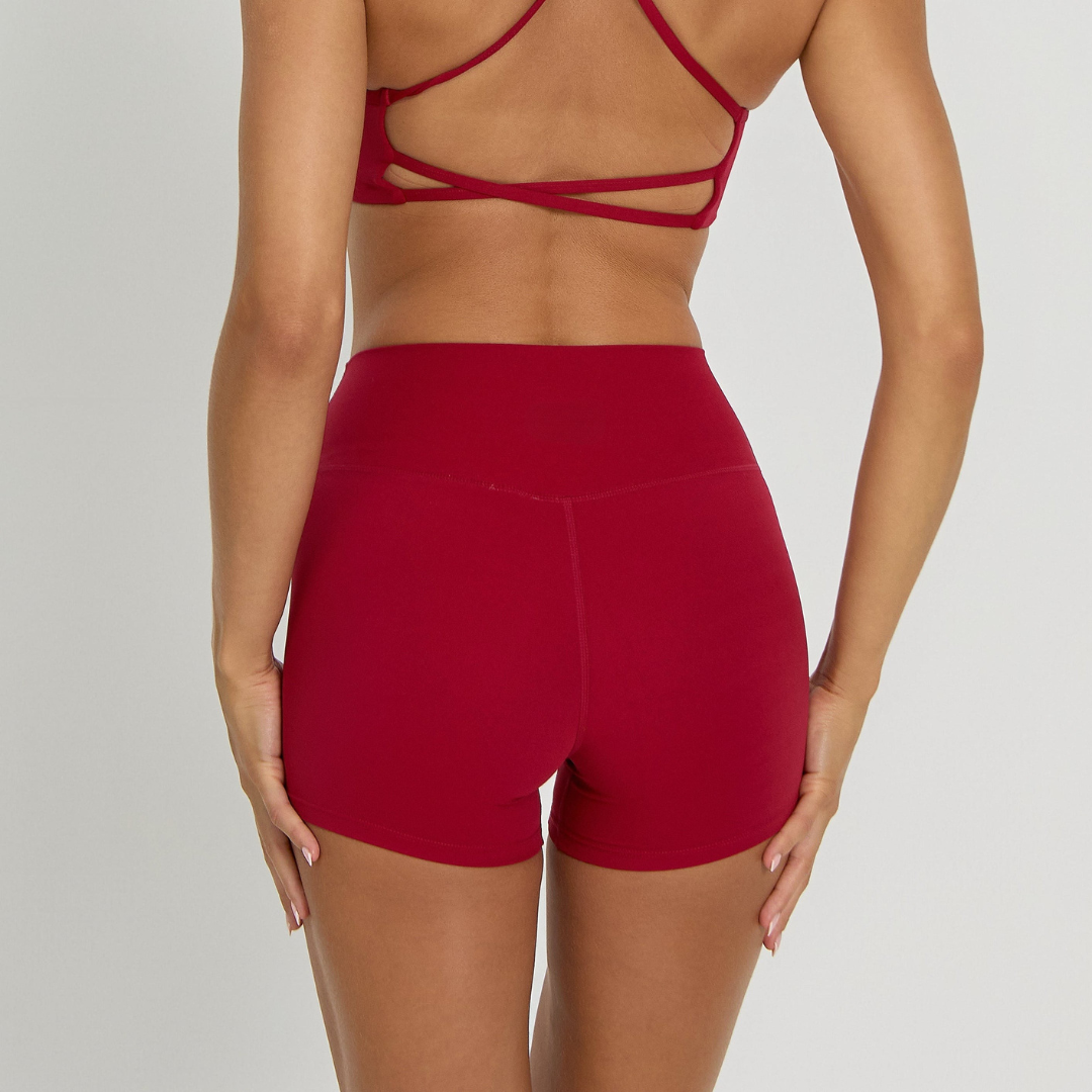 Shorts Liso | Cherry Red