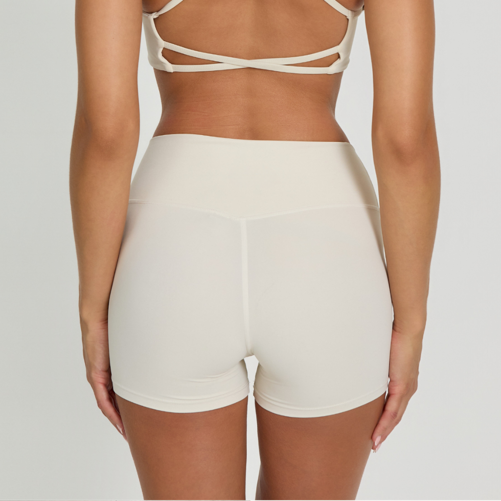 Shorts Liso | Ivory White