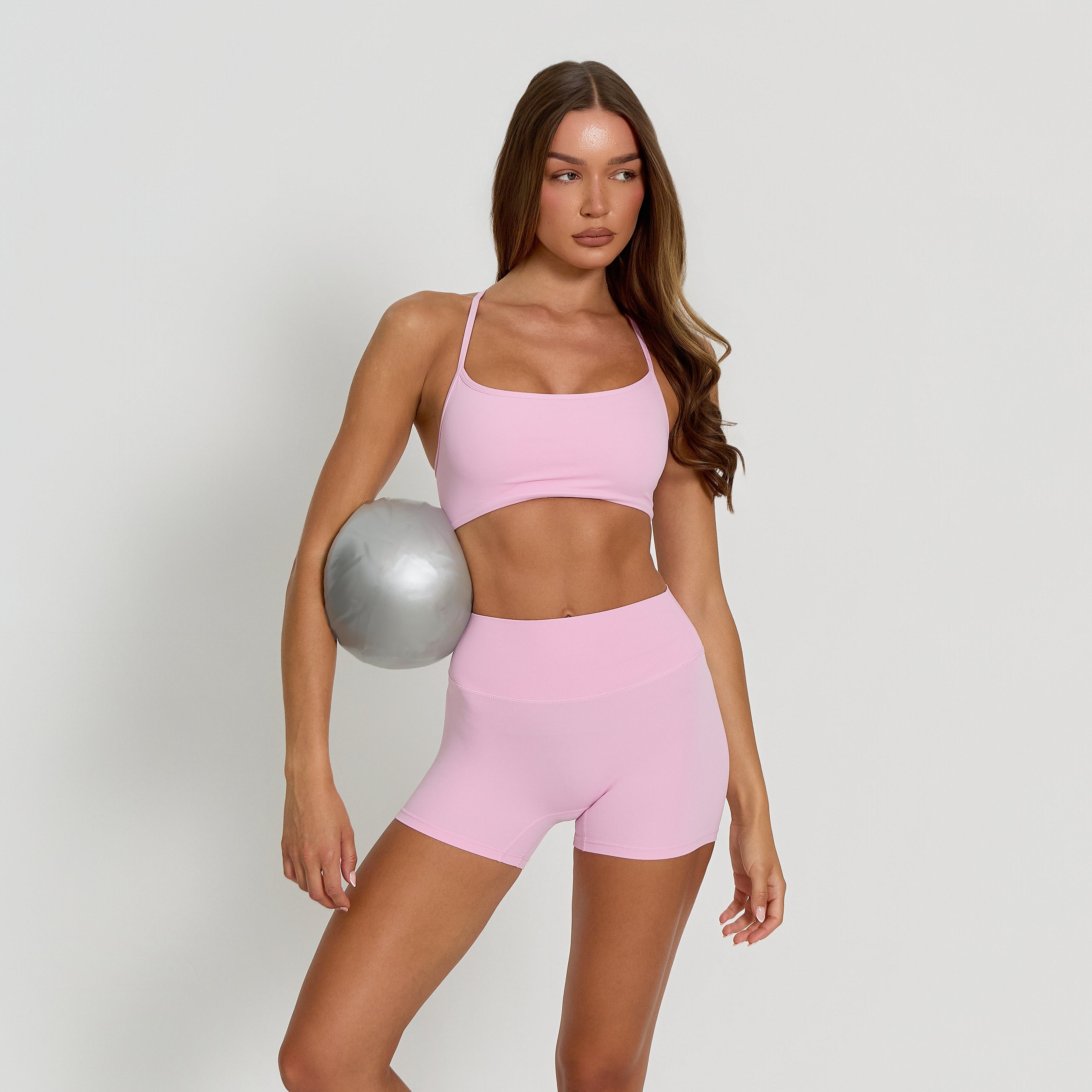 Shorts Liso | Blush Pink