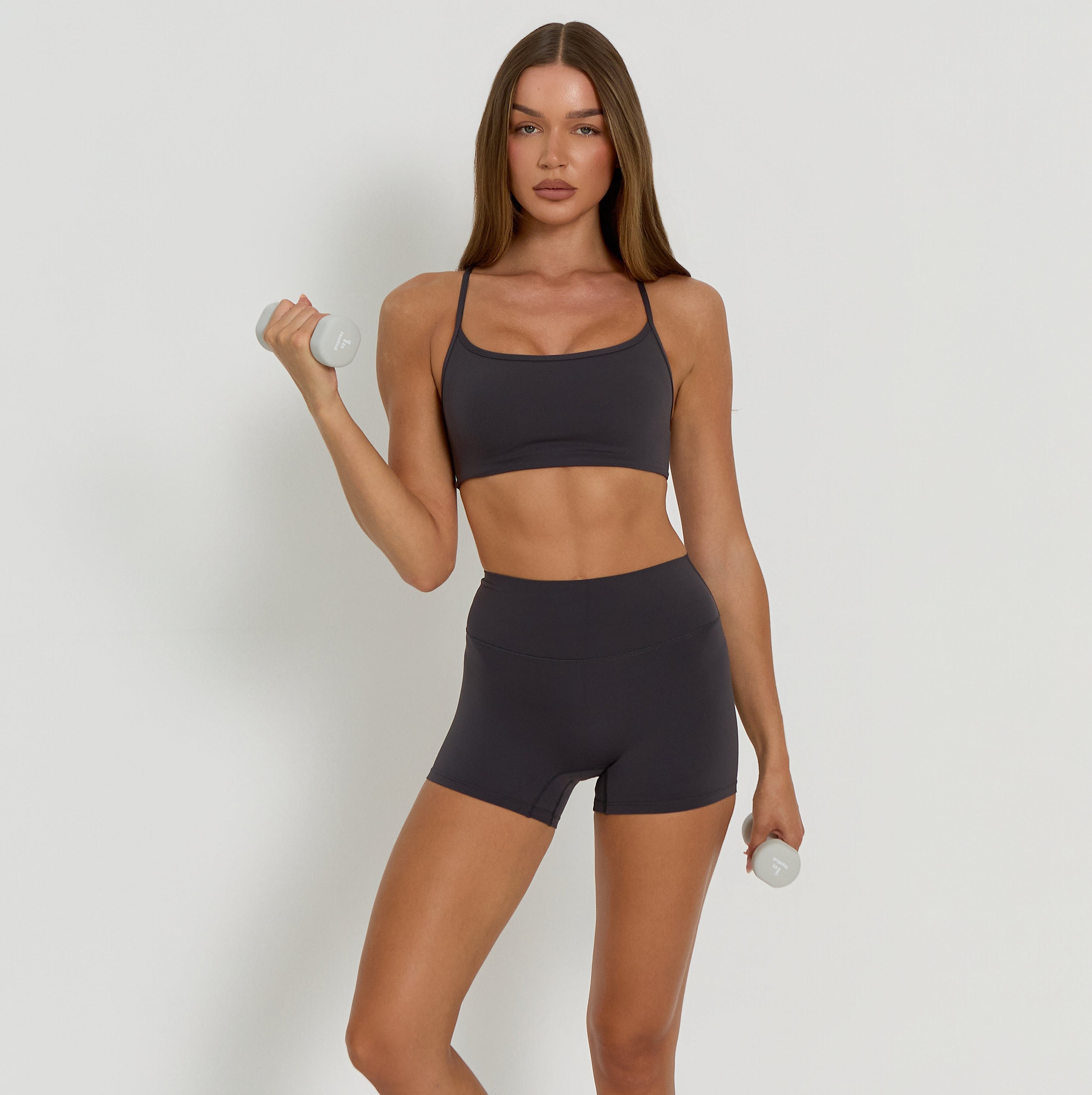 Shorts Liso | Carbon Grey