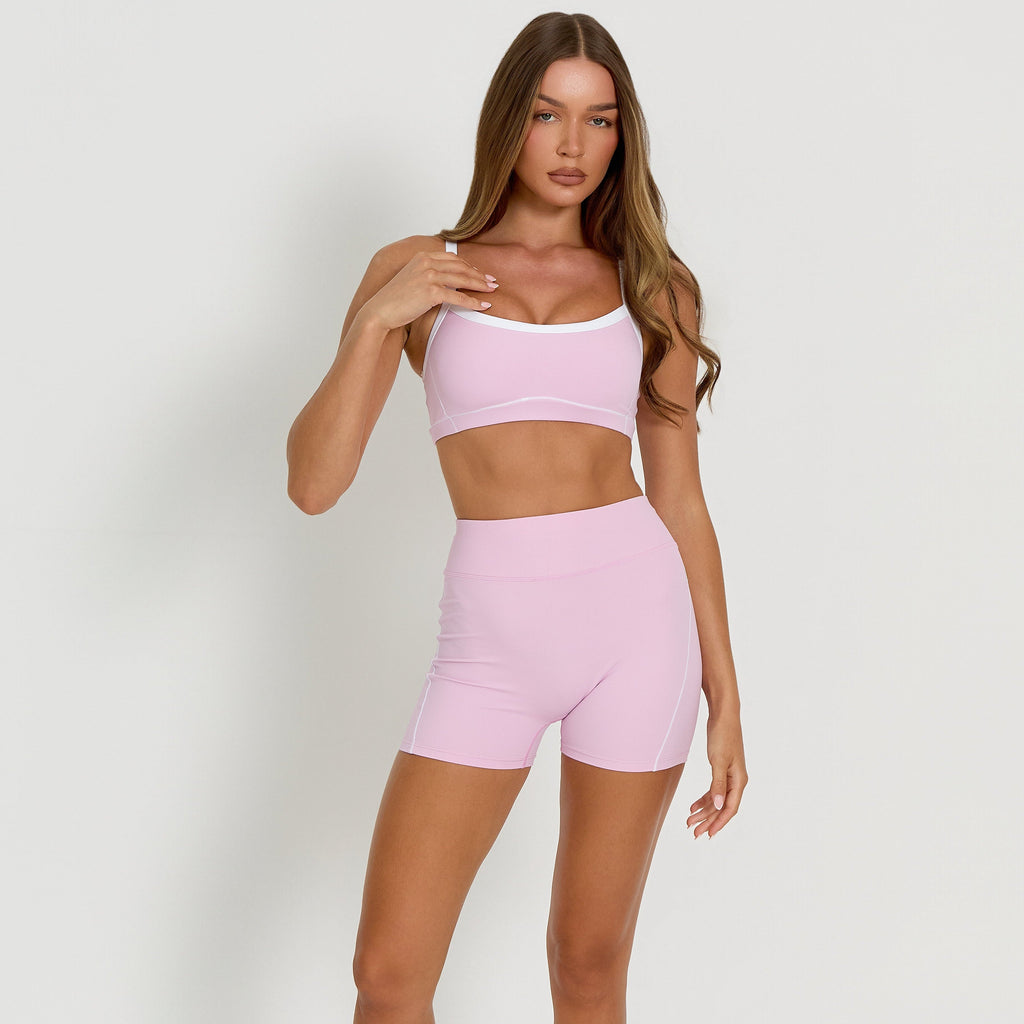 Shorts Contraste | Dusty Pink