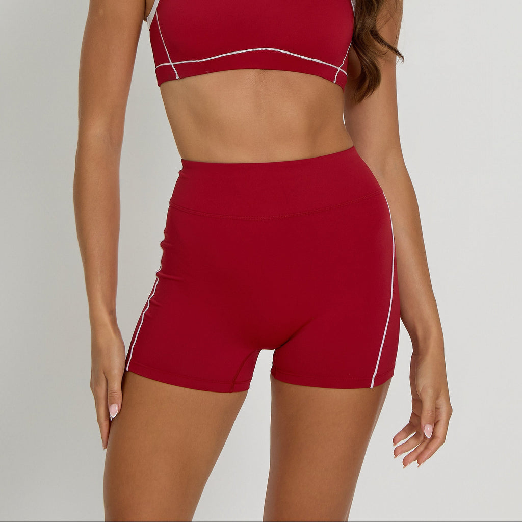 Shorts Contraste | Cherry Red