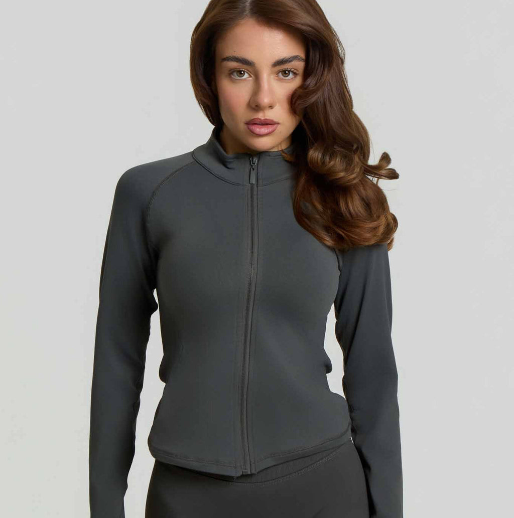 Chaqueta Zip| Slate Grey