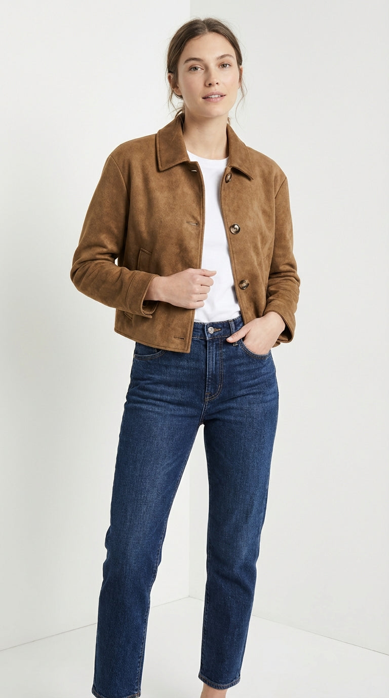 Chaqueta de cuello solapa