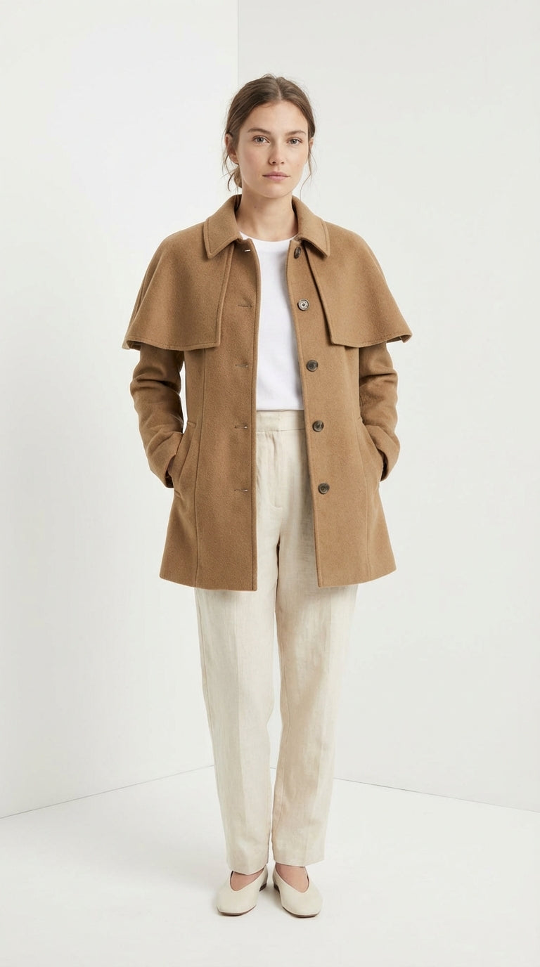 Chaqueta de lana para mujer