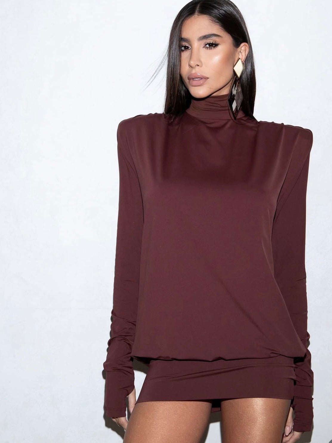 Chic | Vestido granate