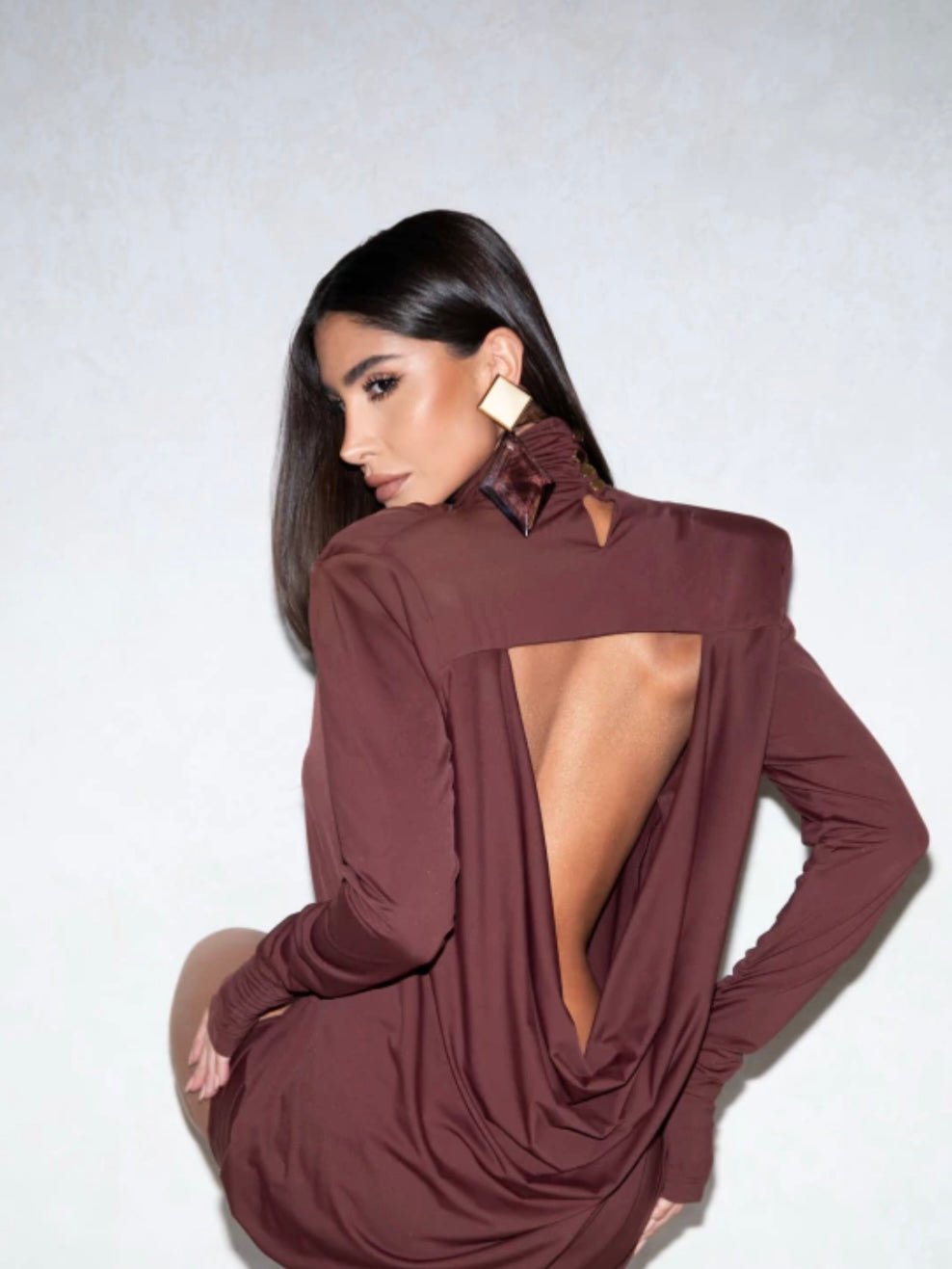 Chic | Vestido granate