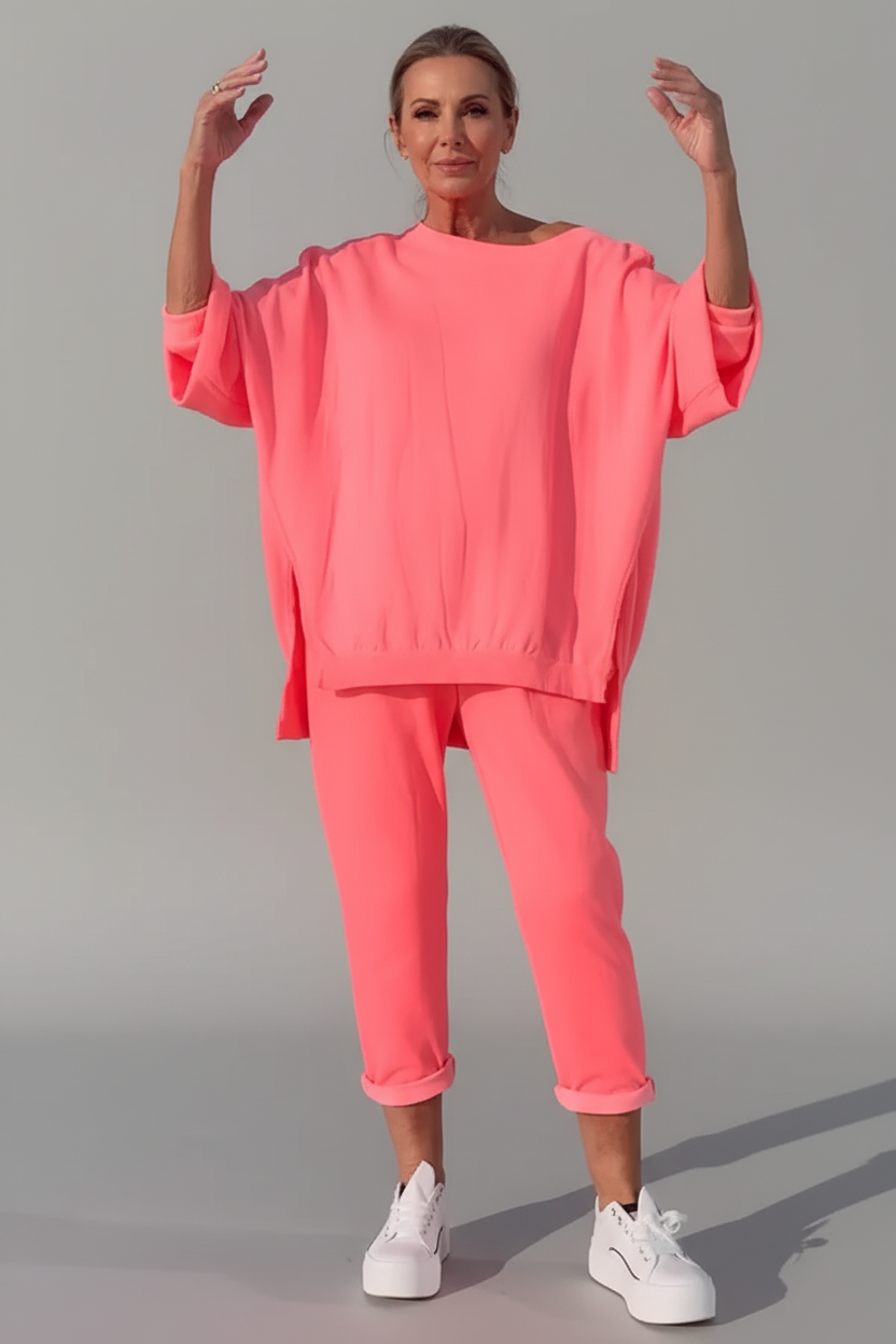 Conjunto coral premium