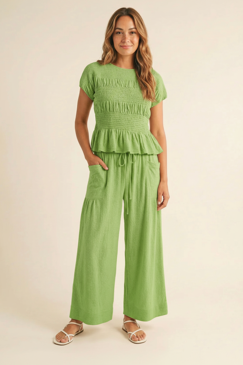 Conjunto verde - frontal