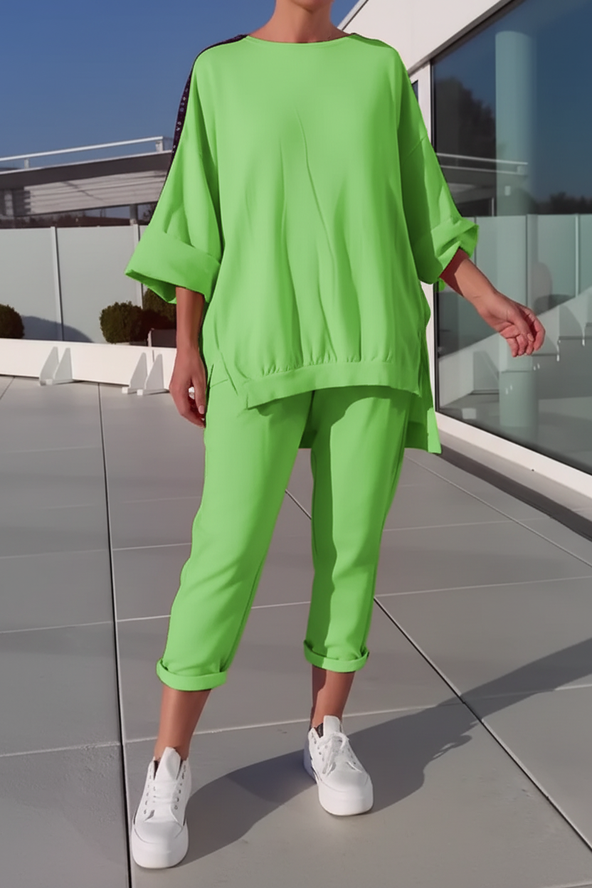 Conjunto verde lima mejorado