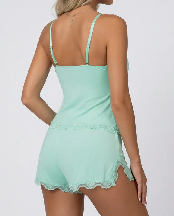 Conjunto de encaje Midnight Kiss