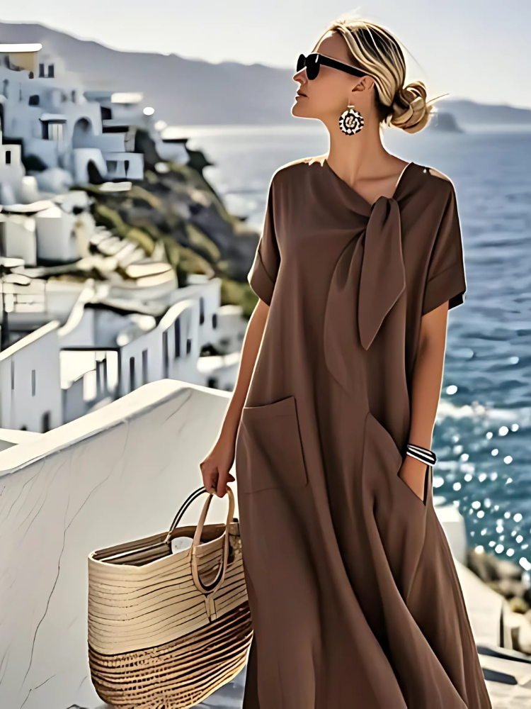 Elegante Vestido con bolsillos