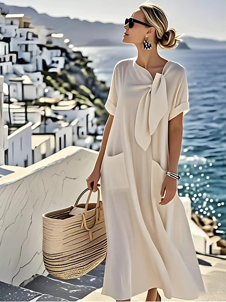 Elegante Vestido con bolsillos